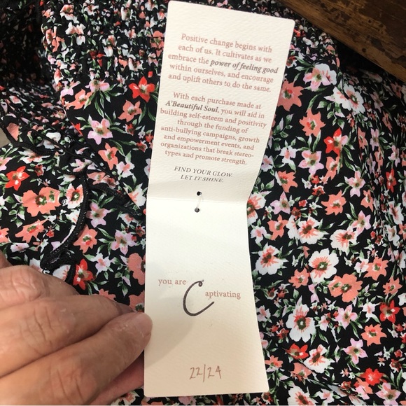 A Beautiful Soul Strapless Floral Maxi Dress - Picture 7 of 8